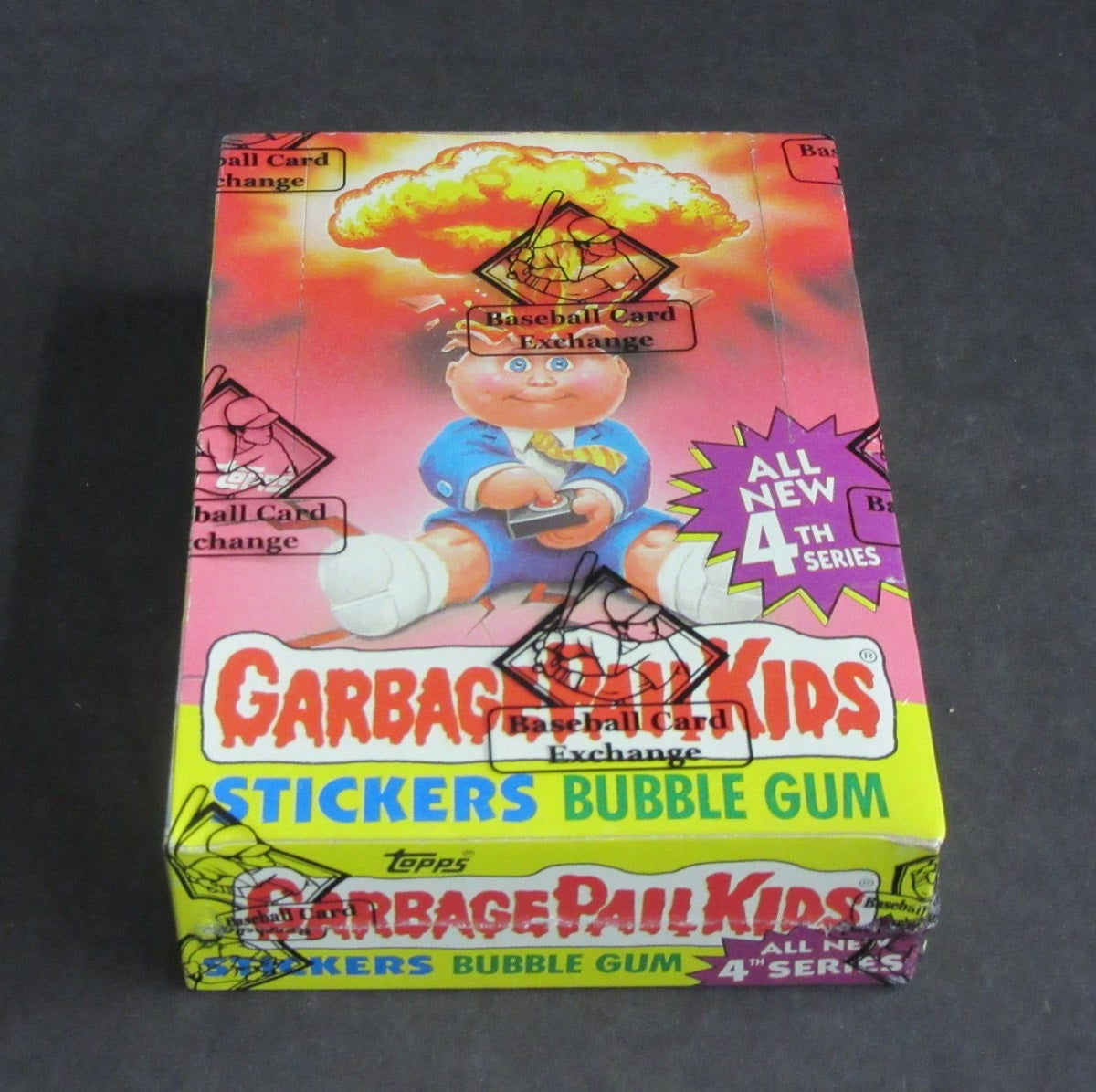 1986 Topps Garbage Pail Kids Series 4 Unopened Wax Box (w/ price) (Non) (White) (BBCE)