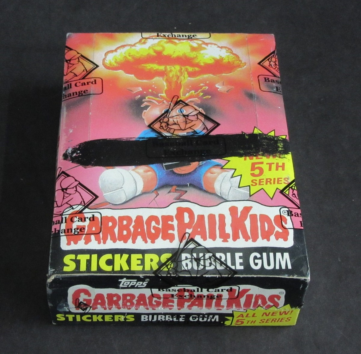 1986 Topps Garbage Pail Kids Series 5 Unopened Wax Box (w/ price) (X-Out) (BBCE)