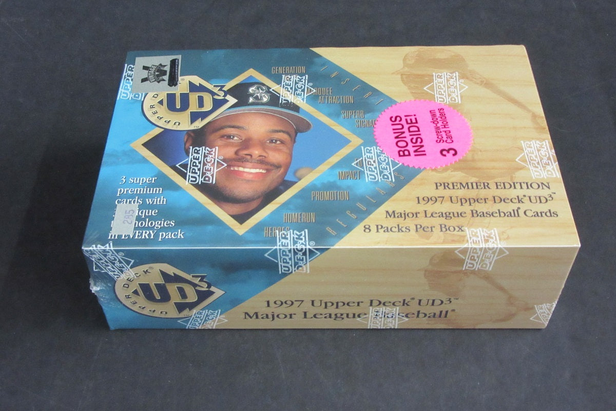 1997 Upper Deck UD3 Baseball Box (8/3)