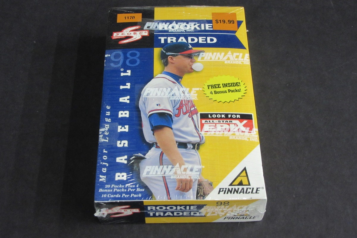 1998 Score Baseball Rookie Traded Box (24/10)