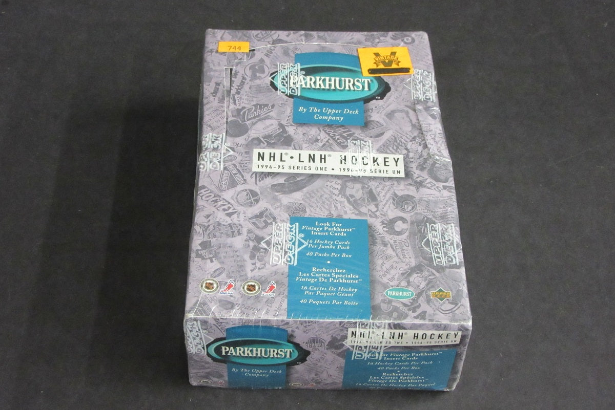 1994/95 Upper Deck Parkhurst Hockey Series 1 Jumbo Box (40/16)