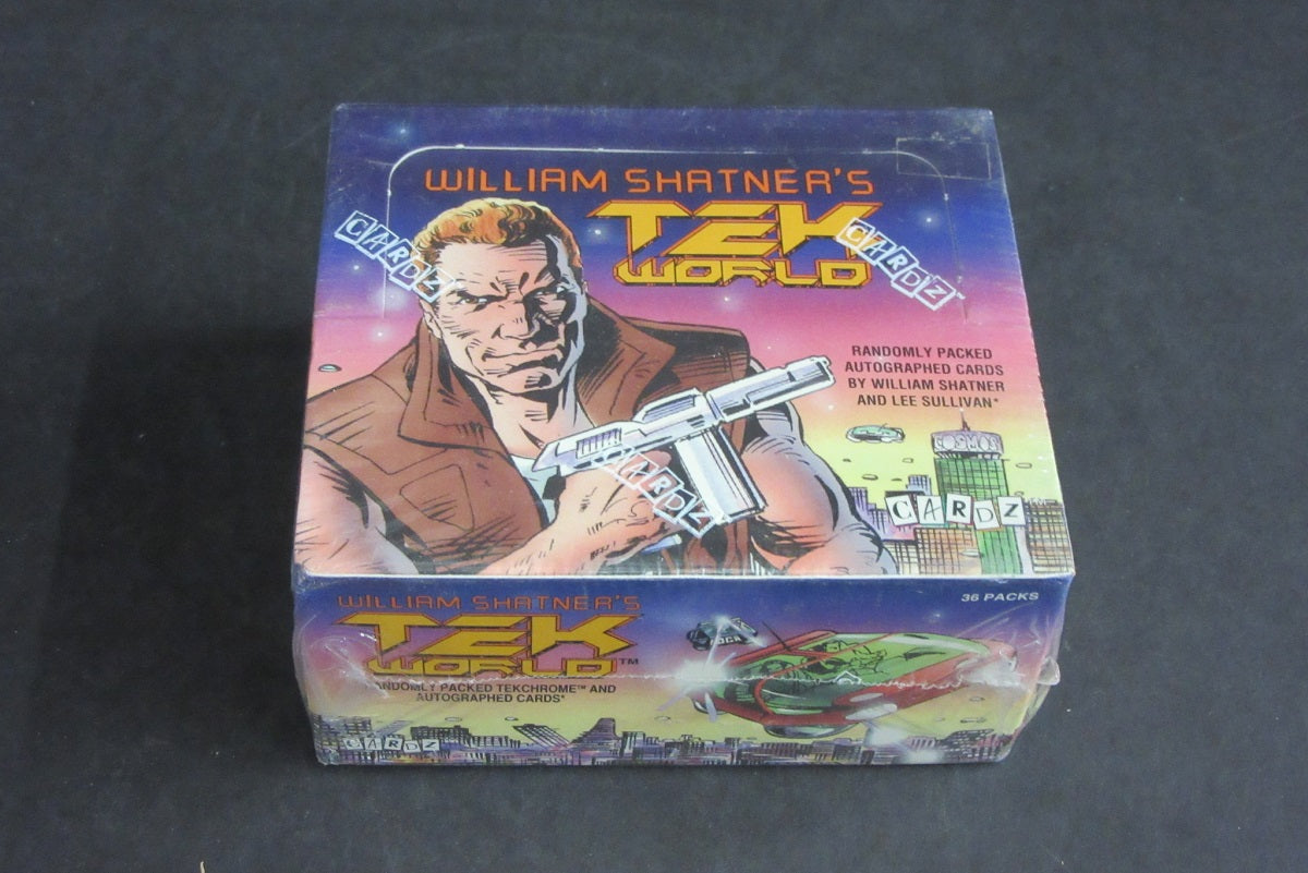 1993 Cardz William Shatner's Tek World Box