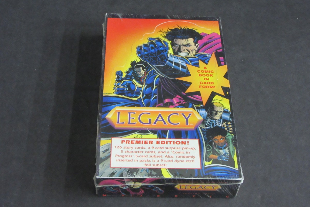 1993 Majestic Legacy Comic Book Trading Cards Box