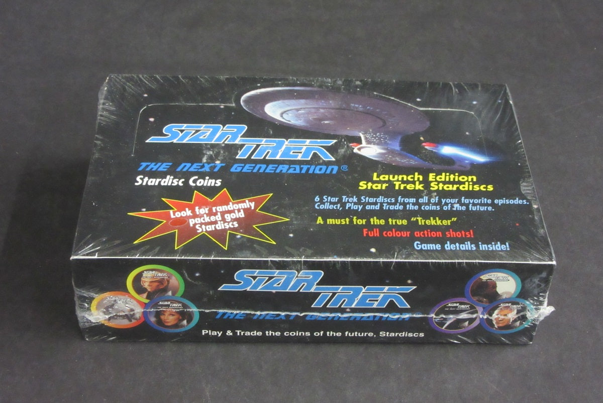 1994 Stardiscs Star Trek TNG Stardisc Coin Box