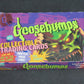 1996 Topps Goosebumps Collectible Trading Cards Box