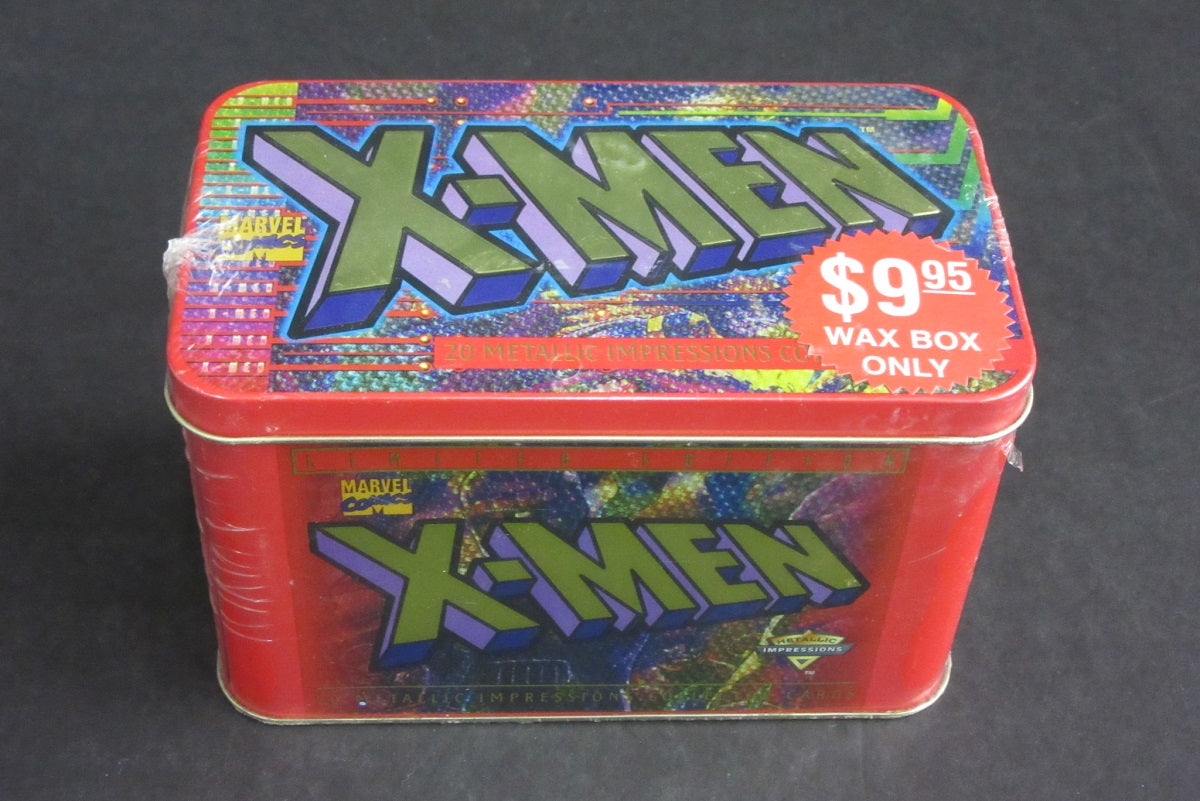 1996 Metallic Impressions X-Men Metal Cards Factory Set
