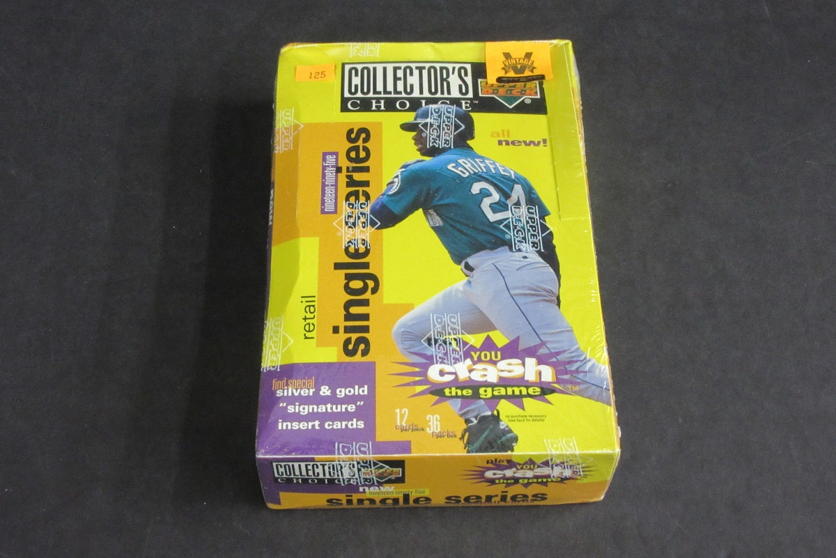 1995 Upper Deck Collector's Choice Baseball Box (Retail) (36/12)