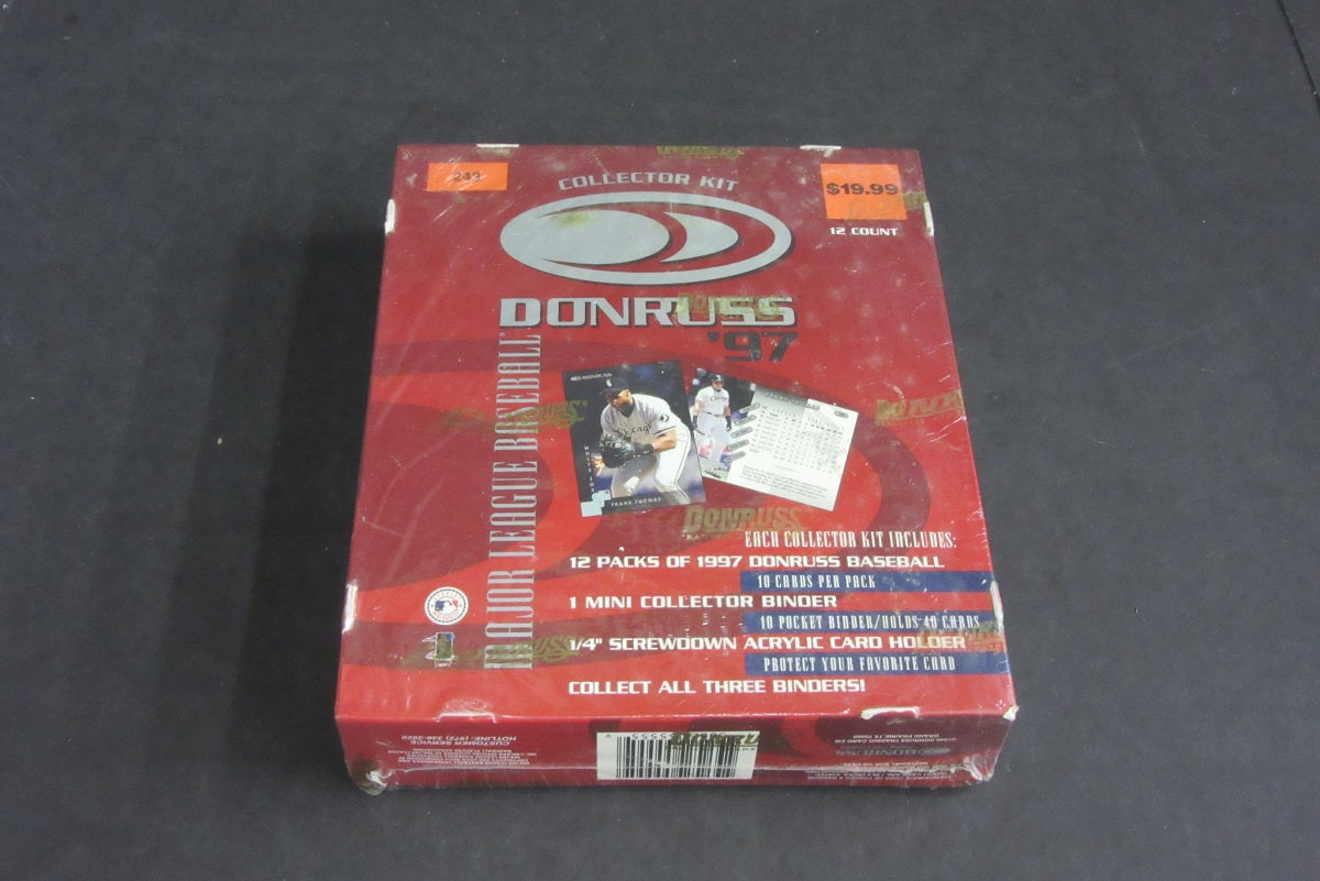 1997 Donruss Baseball Collector Kit Box (12/10)