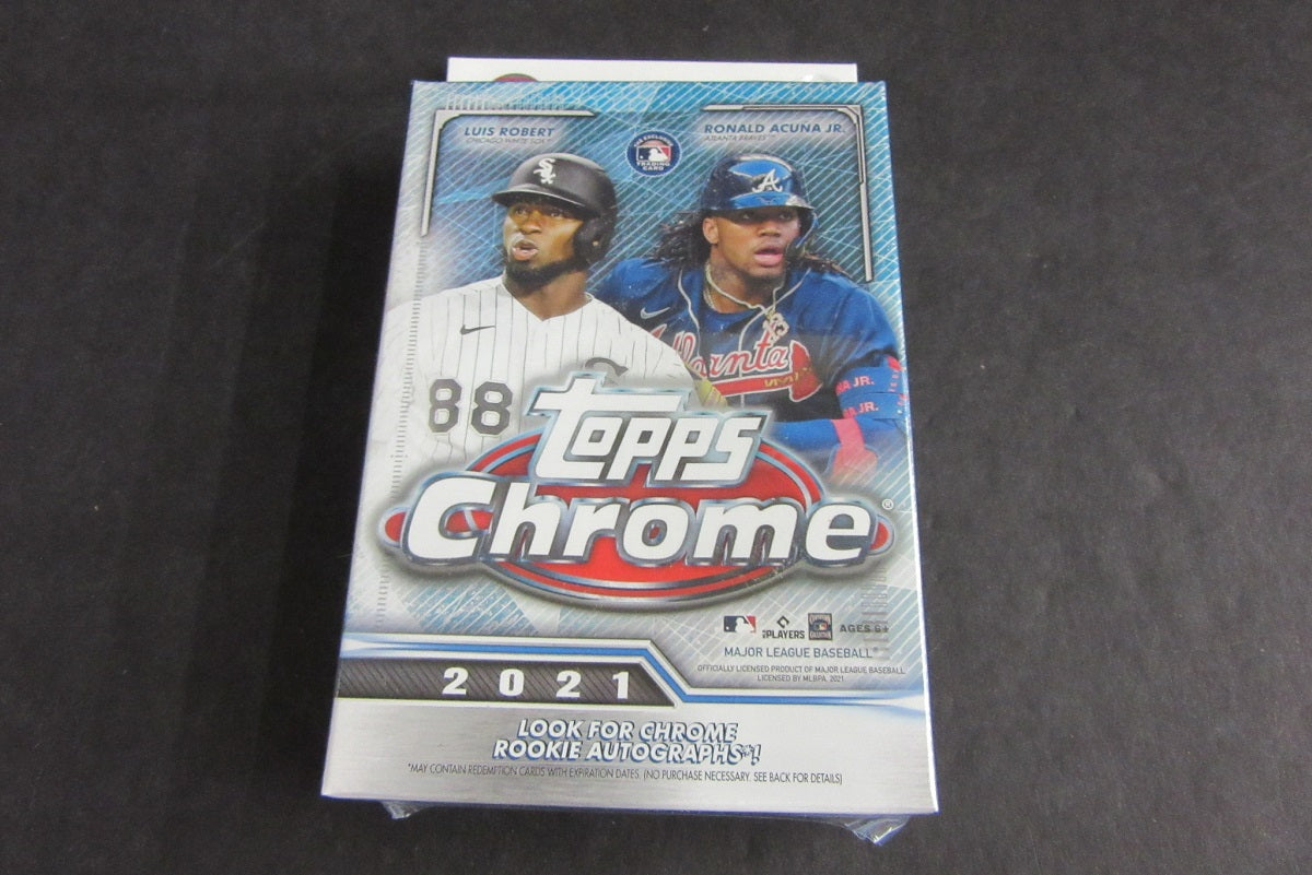 2021 Topps Chrome Baseball Hanger Box (5/4)