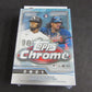 2021 Topps Chrome Baseball Hanger Box (5/4)
