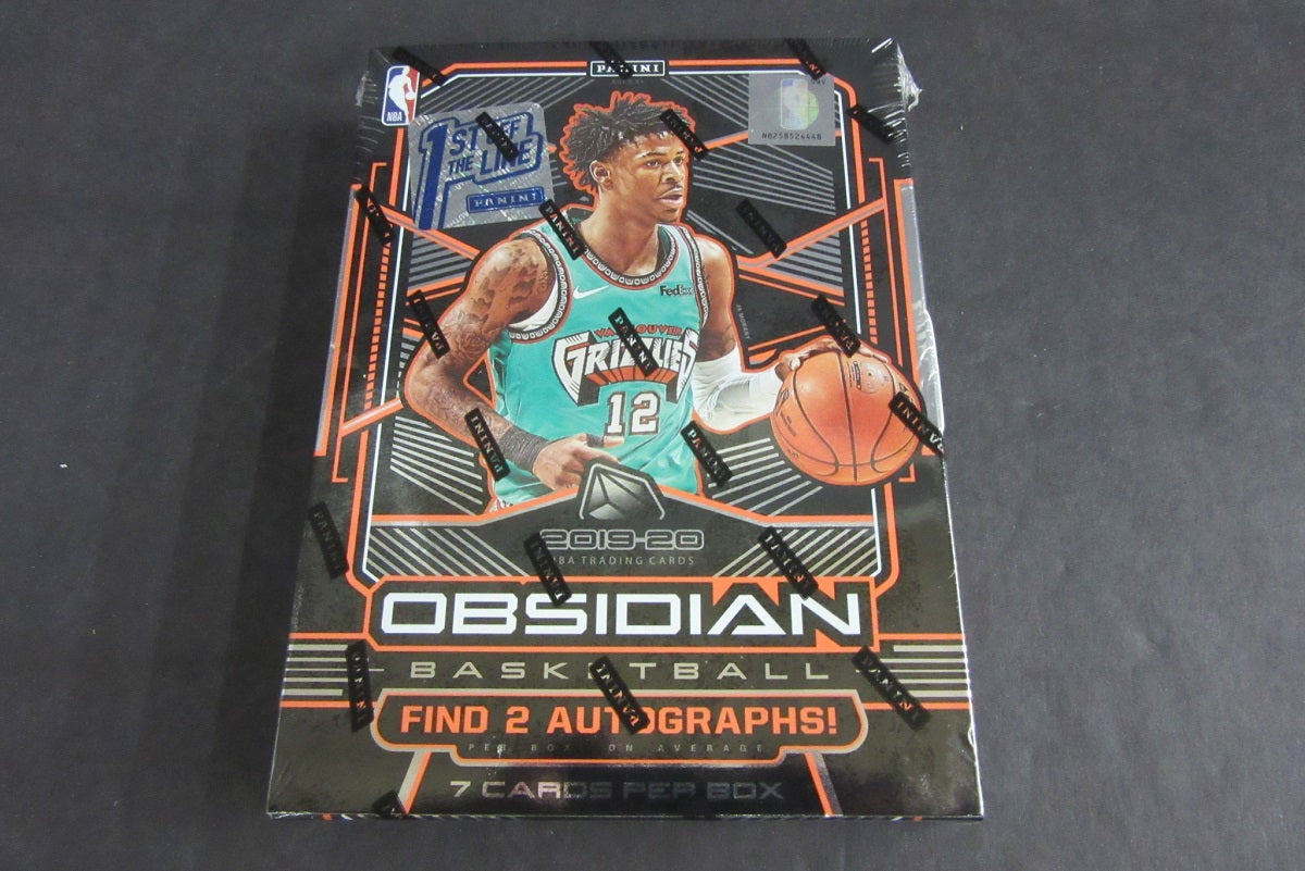 2019/20 Panini Obsidian Basketball 1st Off The Line Box (Hobby)