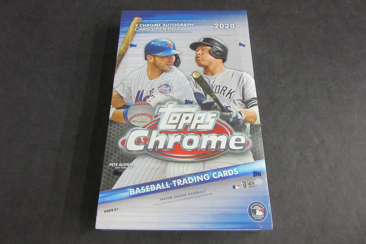 2020 Topps Chrome Baseball Box (Hobby)