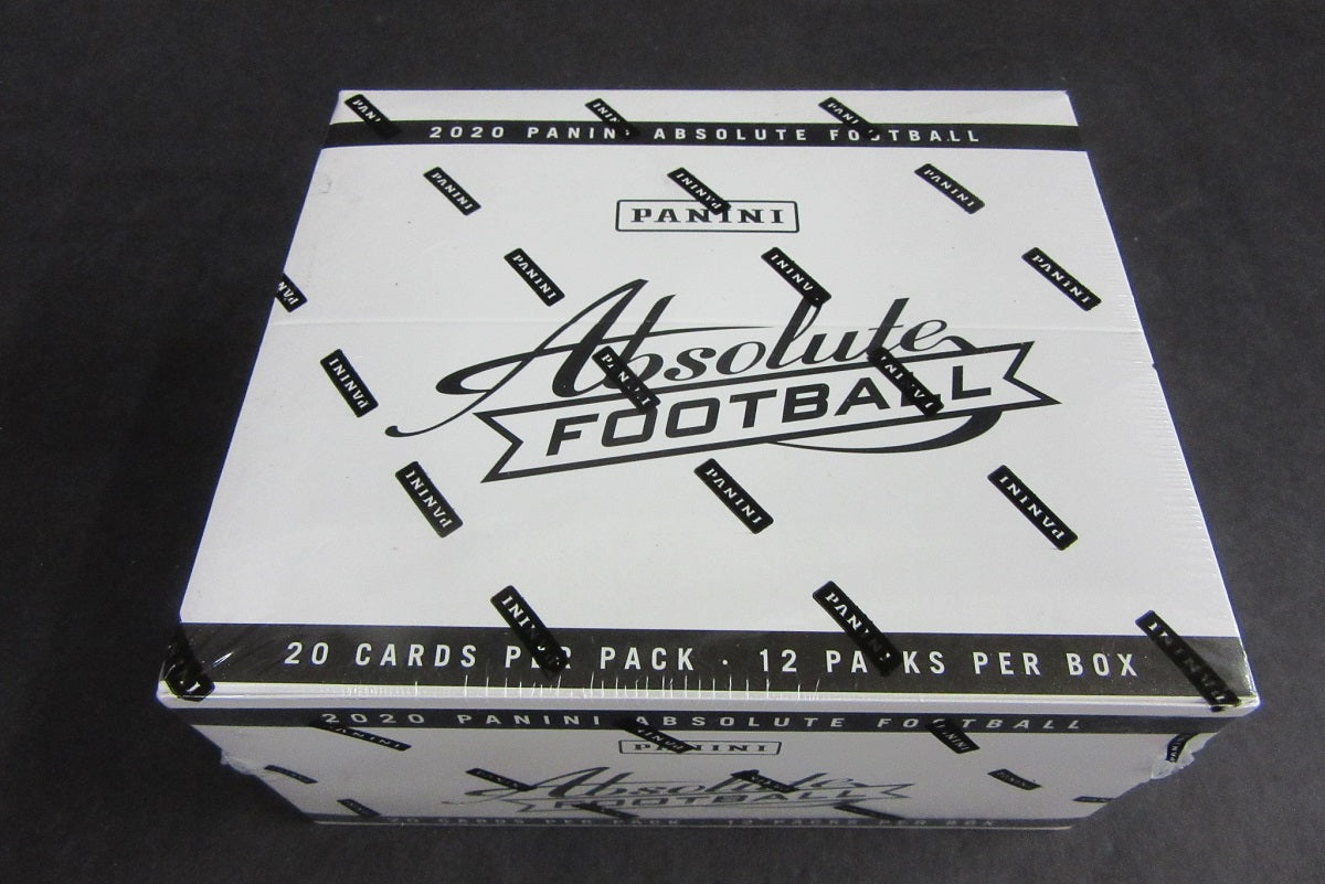 2020 Panini Absolute Football Fat Pack Cello Box (12/20)