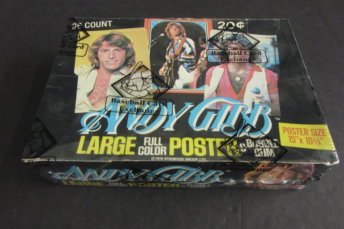 1978 Donruss Andy Gibb Posters Unopened Wax Box (BBCE)