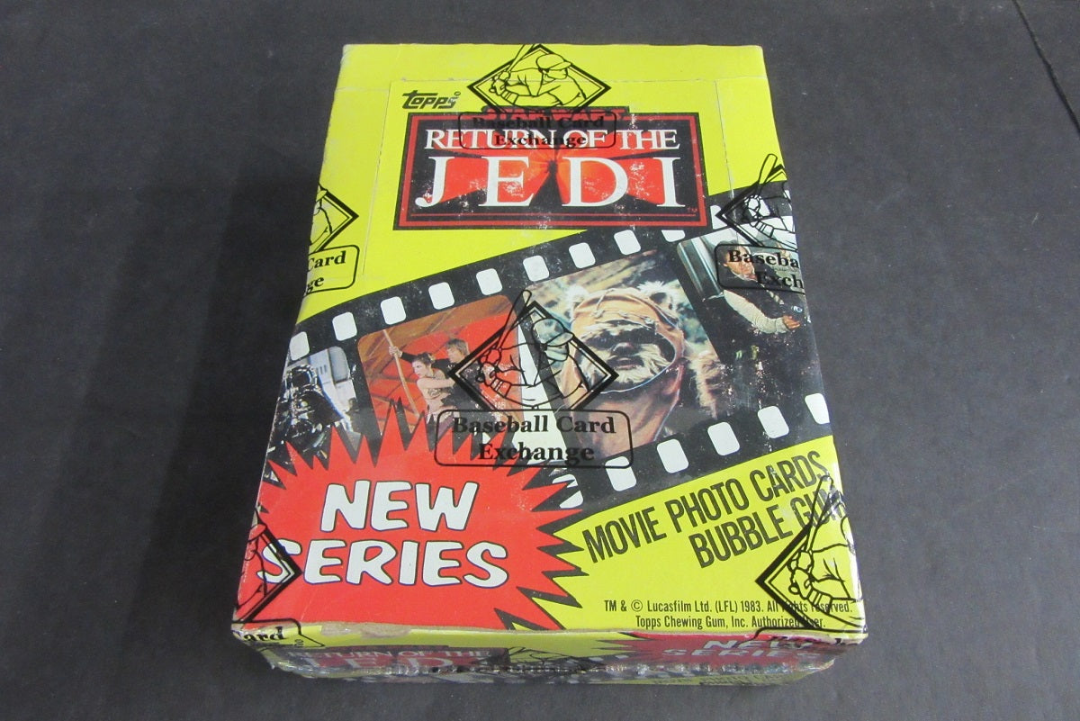 1983 Topps Return Of The Jedi Unopened Series 2 Wax Box