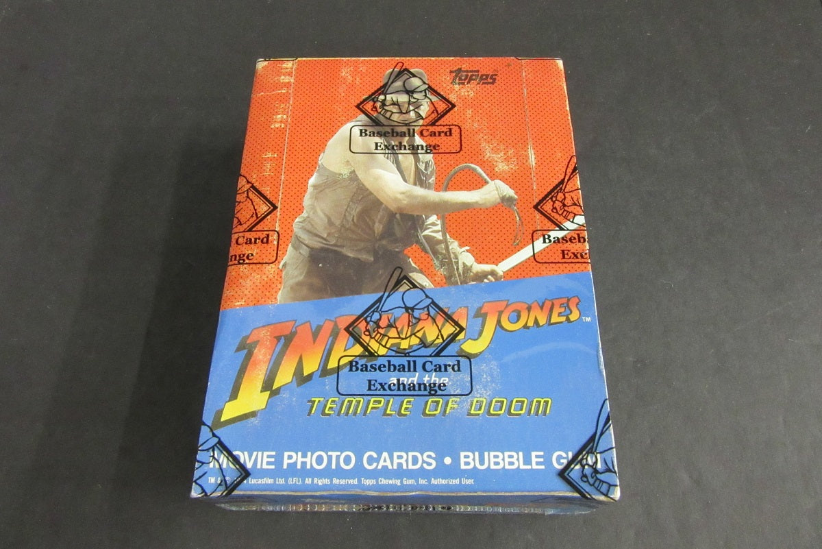 1984 Topps Indiana Jones Temple Doom Unopened Wax Box (Authenticate)