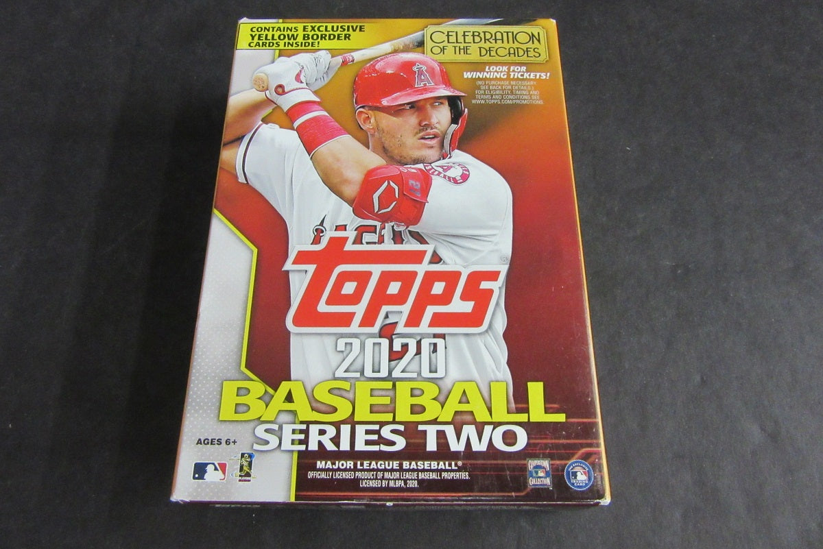 2020 Topps Baseball Series 2 Hanger Box (67 Cards)