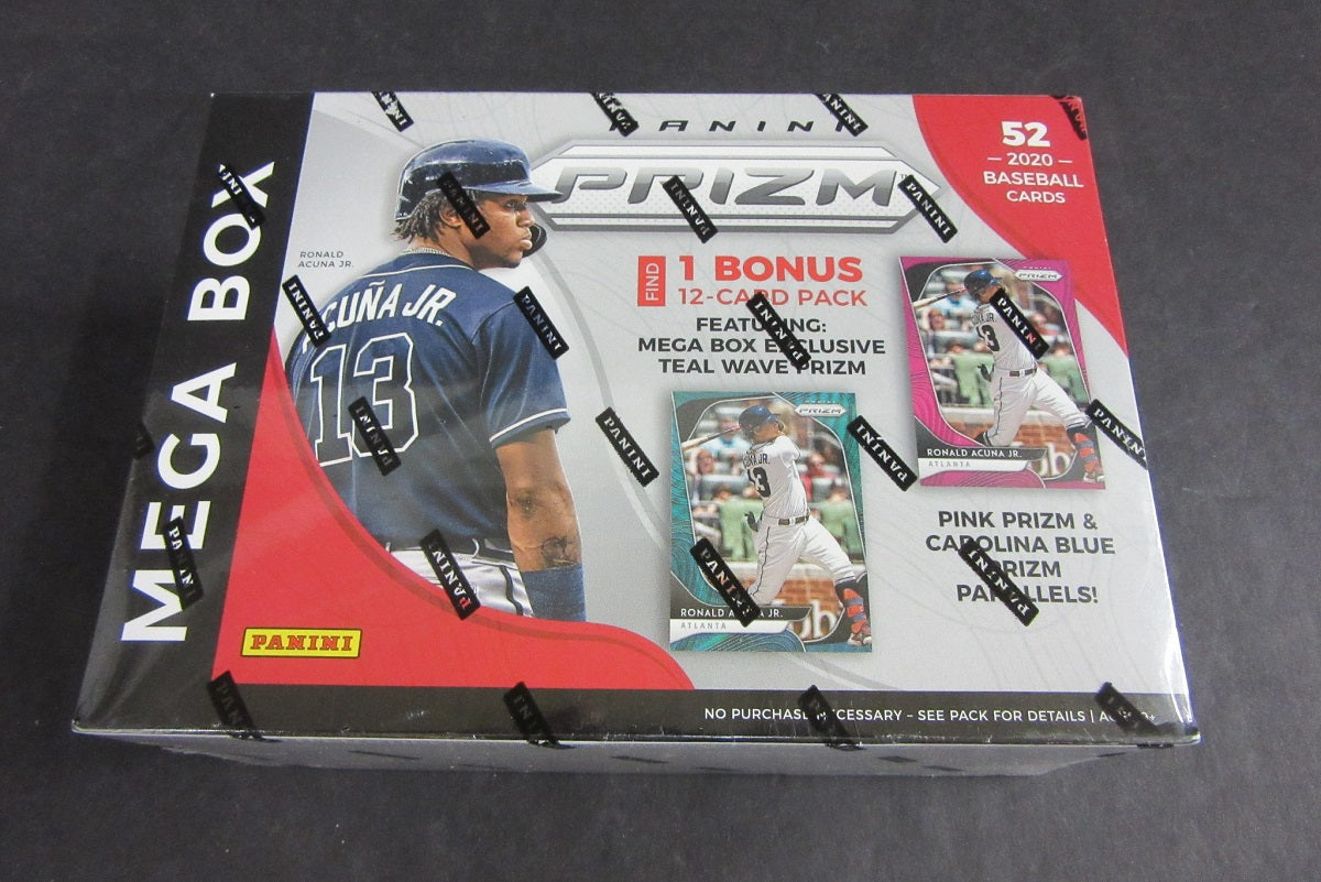 2020 Panini Prizm Baseball Mega Box (52 Cards)