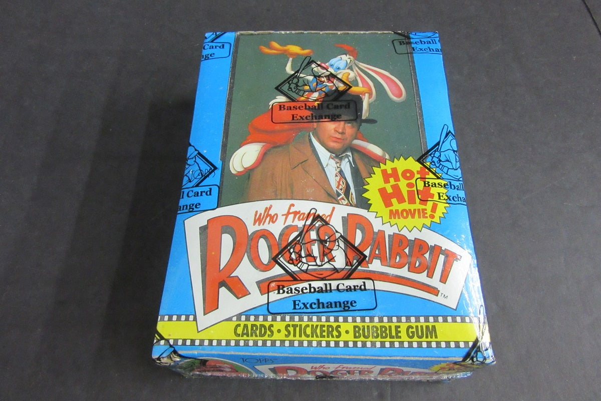 1988 Topps Who Framed Roger Rabbit Unopened Wax Box (BBCE) (Non ...