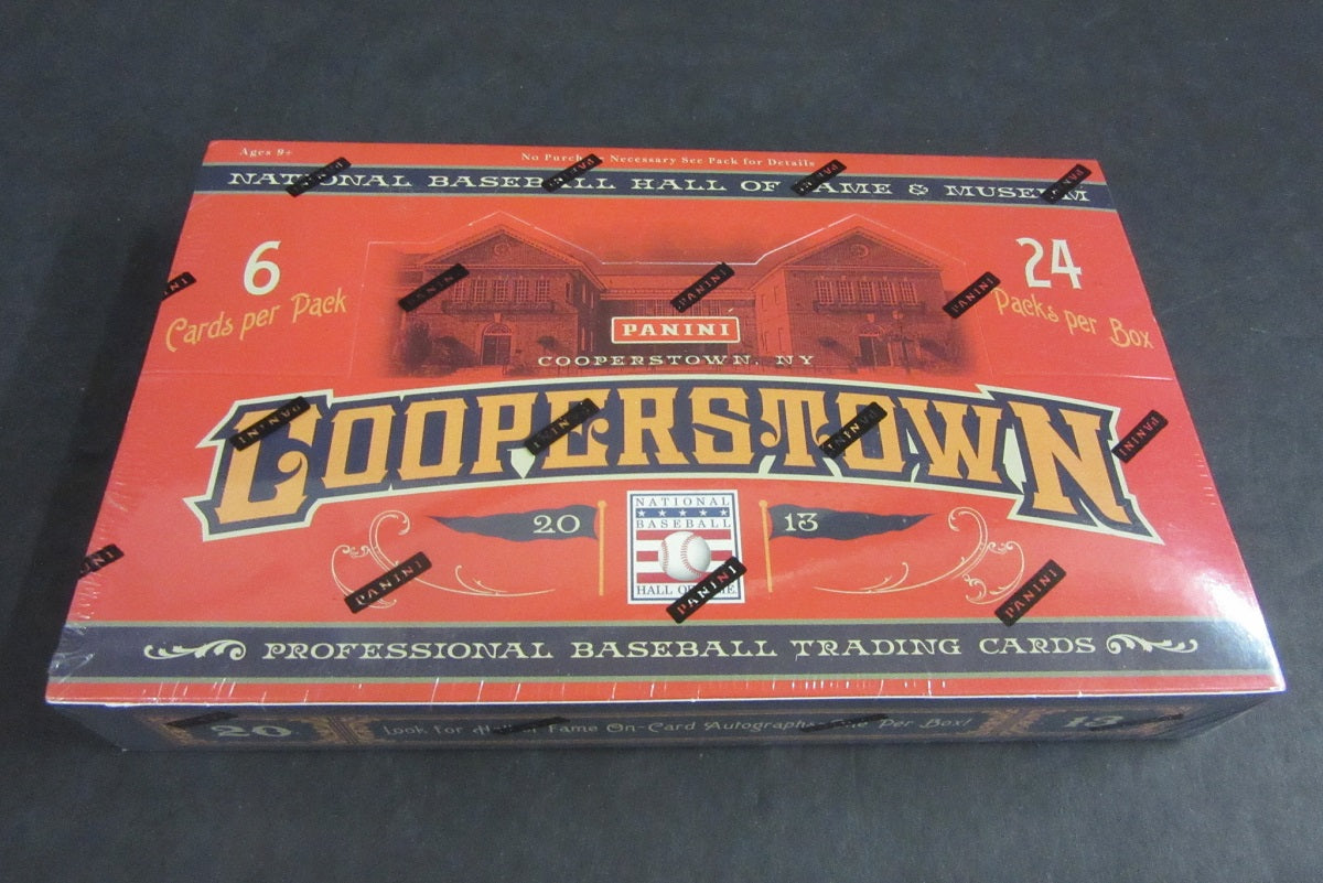 2013 Panini Cooperstown Baseball Box (Hobby)