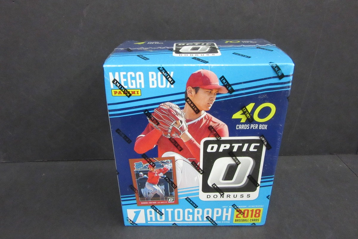 2018 Panini Donruss Optic Baseball Mega Box (40 Cards)