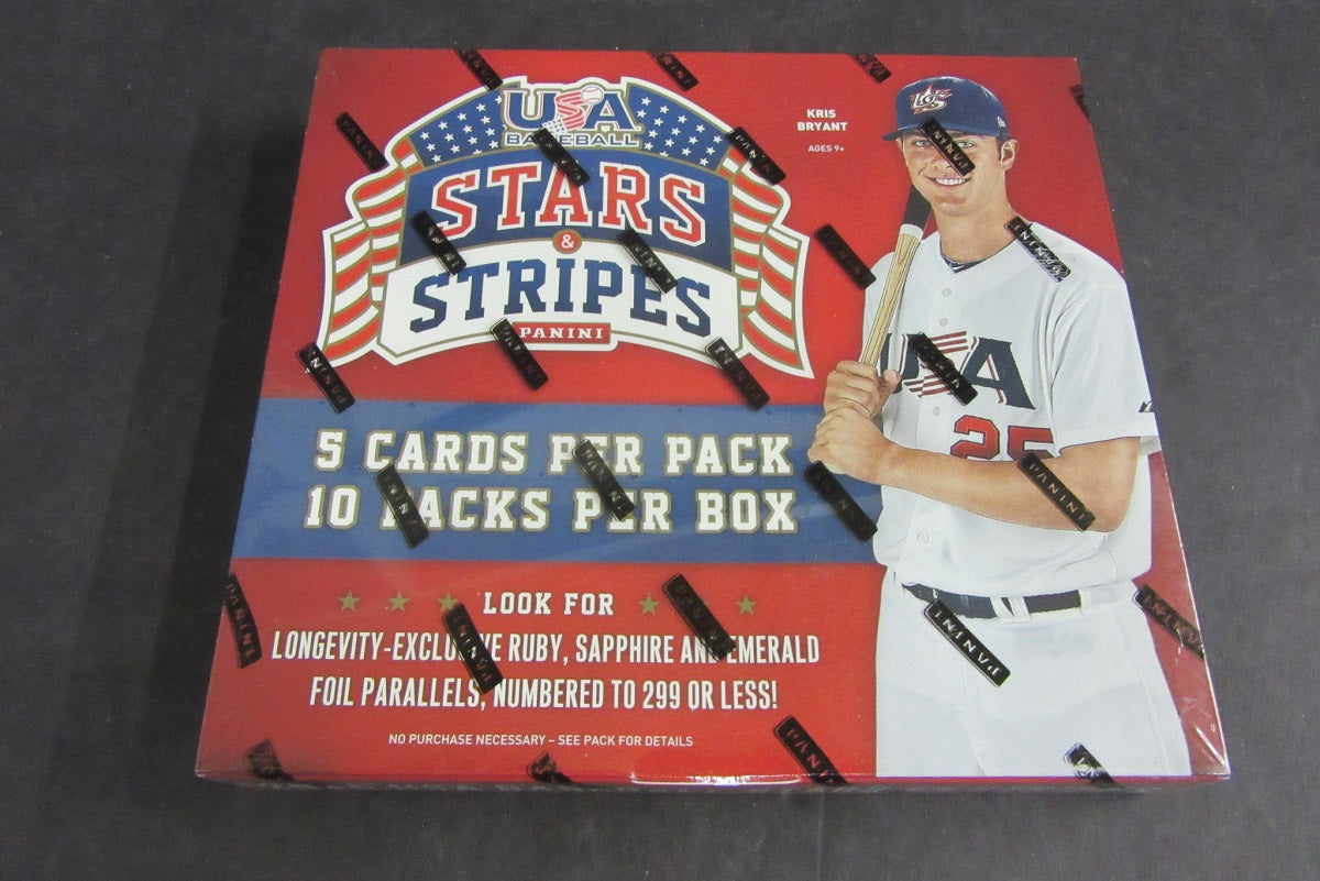 2015 Panini USA Stars & Stripes Longevity Baseball Box (Hobby)