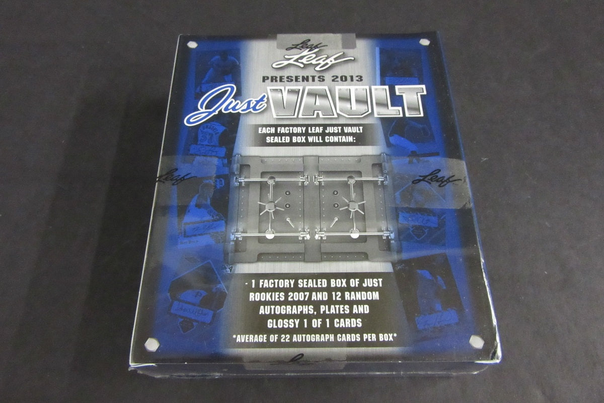 2013 Leaf Just Vault Baseball Box