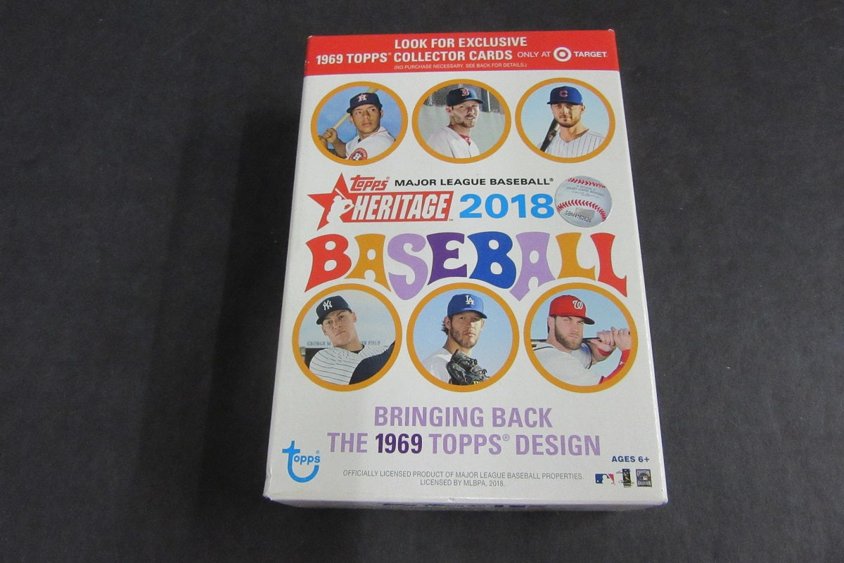 2018 Topps Heritage Baseball Hanger Box (35 Cards) (Target)