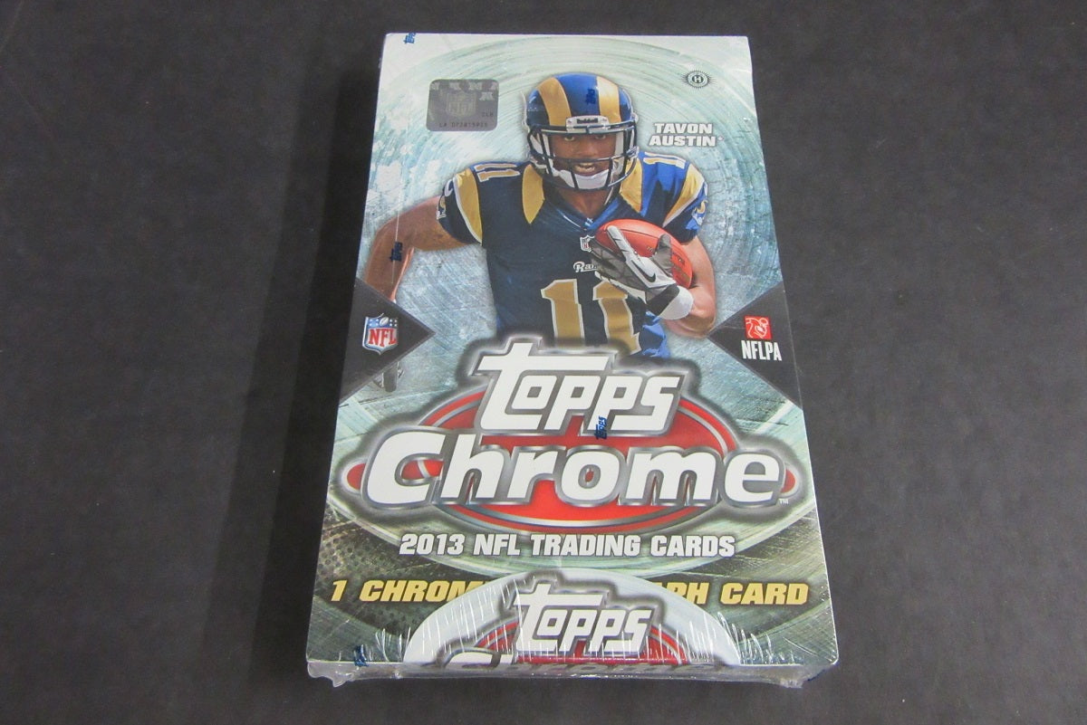 2013 Topps Chrome Football Box (Hobby)