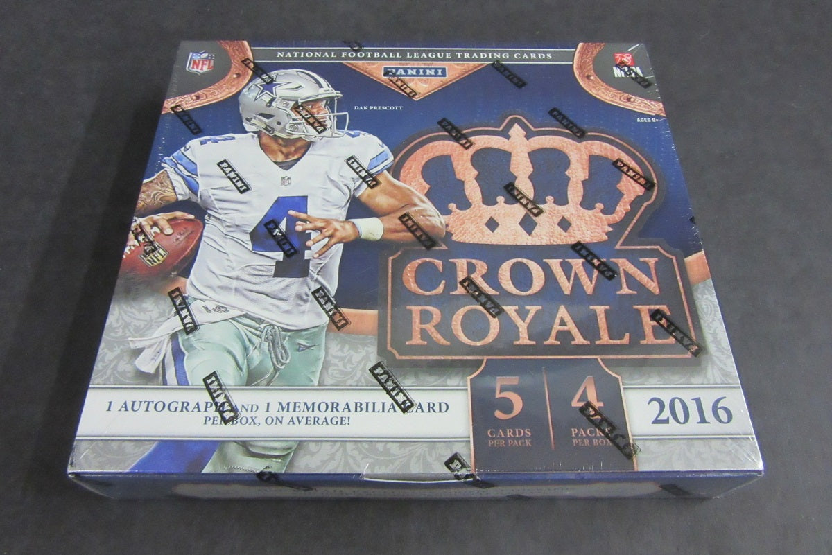 2016 Panini Crown Royale Football Box (Hobby)