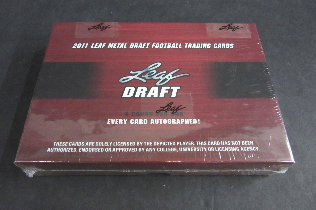 2011 Leaf Metal Draft Football Box (Hobby)