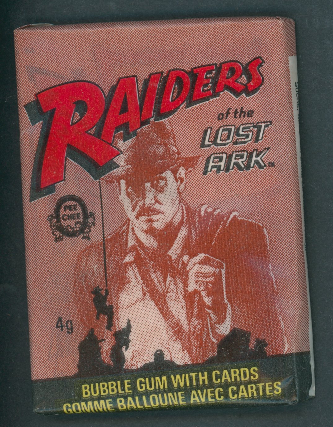 1981 OPC O-Pee-Chee Raiders Of the Lost Ark Unopened Wax Pack