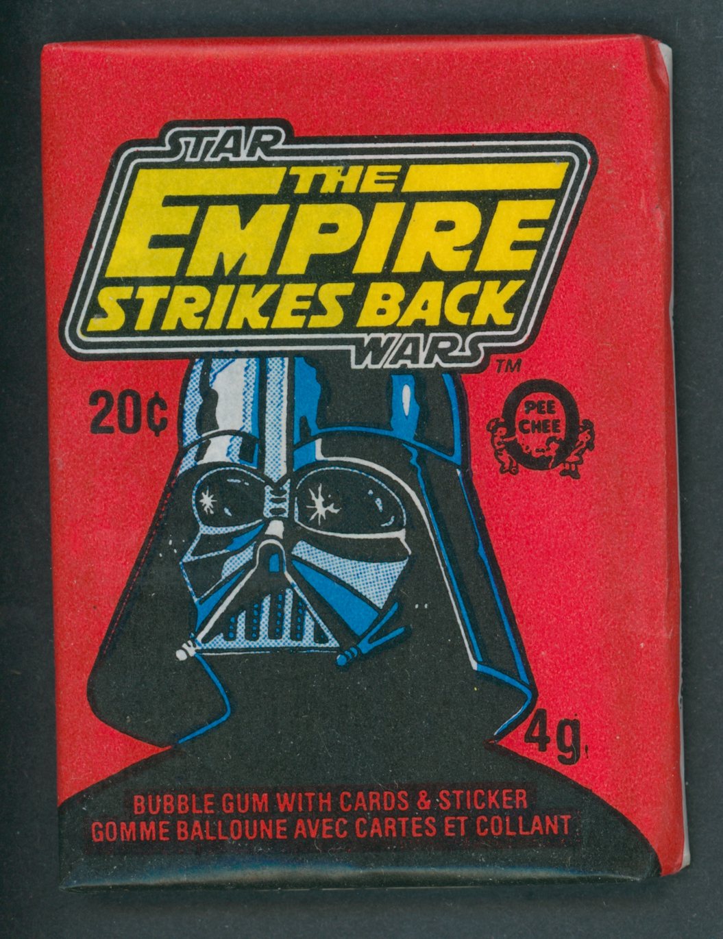 1980 OPC O-Pee-Chee Empire Strikes Back Unopened Series 1 Wax Pack