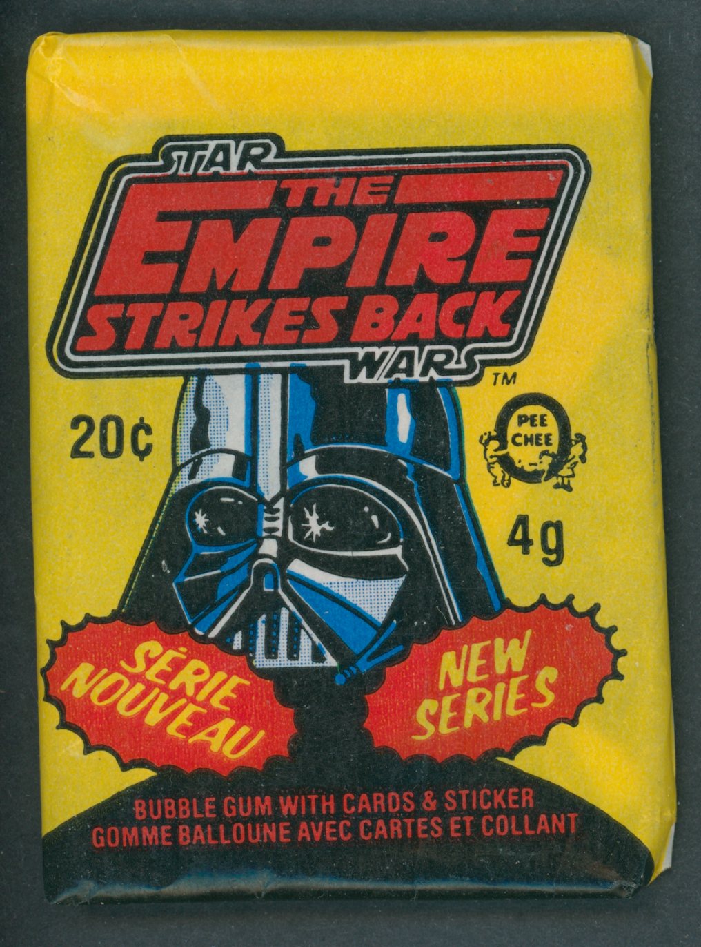 1980 OPC O-Pee-Chee Empire Strikes Back Unopened Series 3 Wax Pack