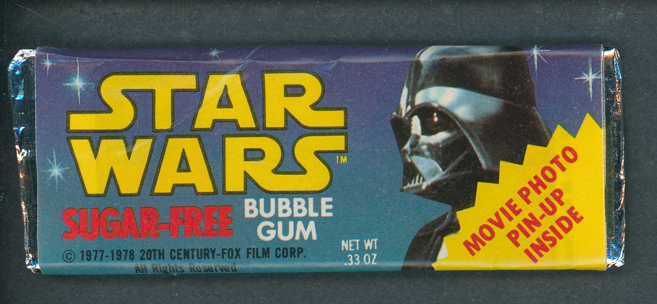 1978 Topps Star Wars Sugar Free Bubble Gum Pack (Posters)