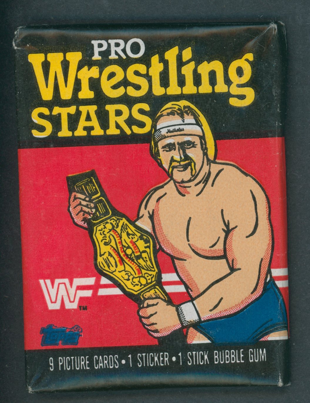 1985 Topps WWF Pro Wrestling Stars Unopened Wax Pack