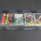 1985 Topps WWF Pro Wrestling Stars Unopened Rack Pack (BBCE) (Hogan Sticker #9 Top)
