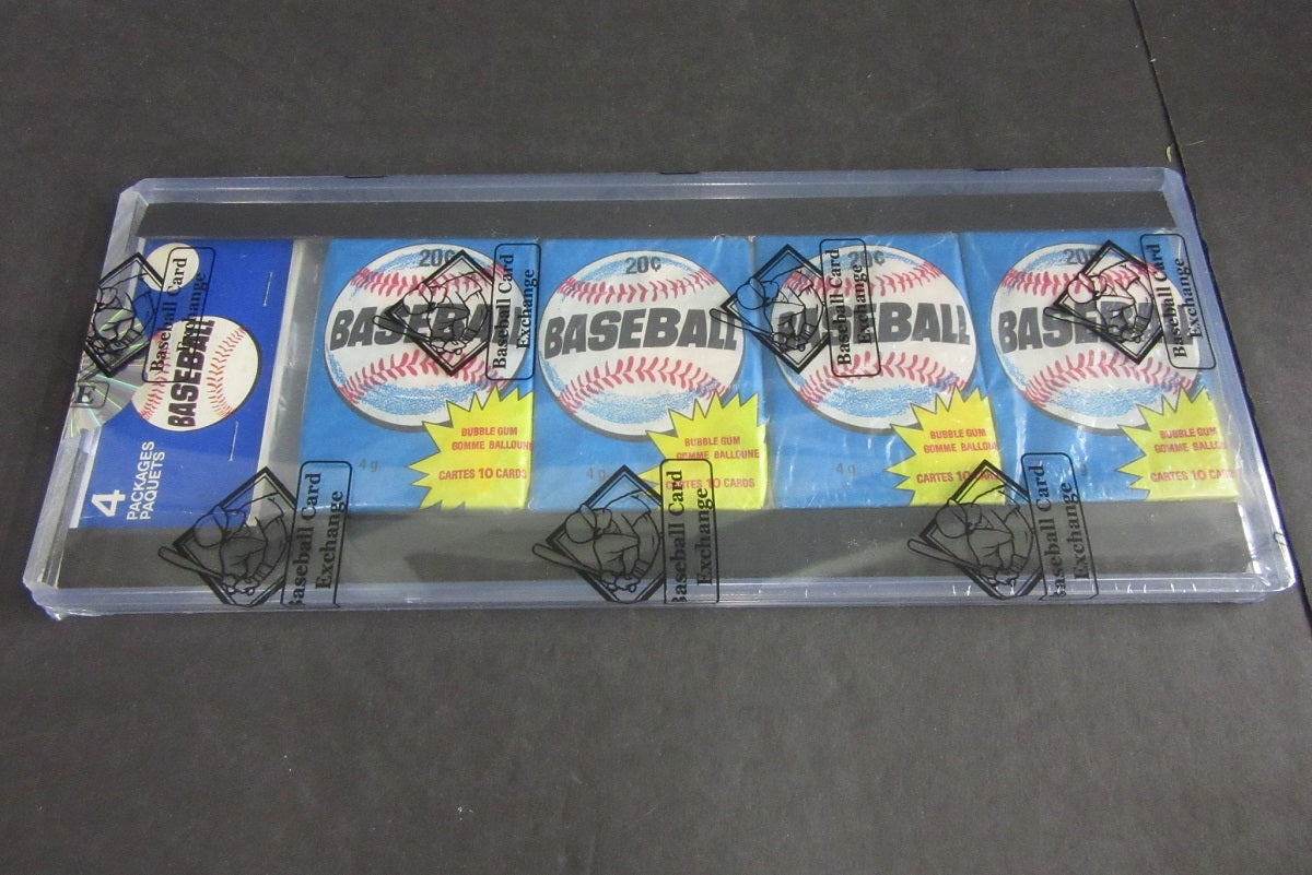 1980 OPC O-Pee-Chee Baseball Unopened Wax Pack Rack Pack (BBCE)