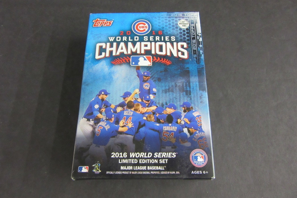 2016 Topps Baseball Chicago Cubs World Series Factory Set (15 cards)