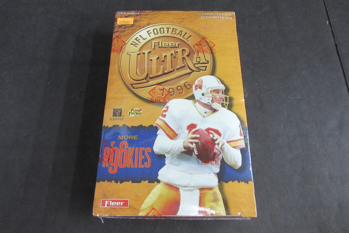 1996 Fleer Ultra Football Unopened Series 1 Box (Hobby) (BBCE)