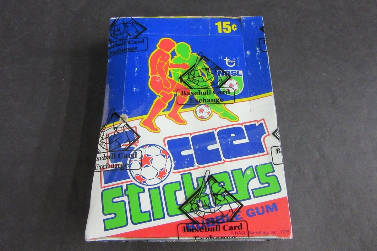 1979 Topps Soccer Unopened Stickers Box (BBCE)