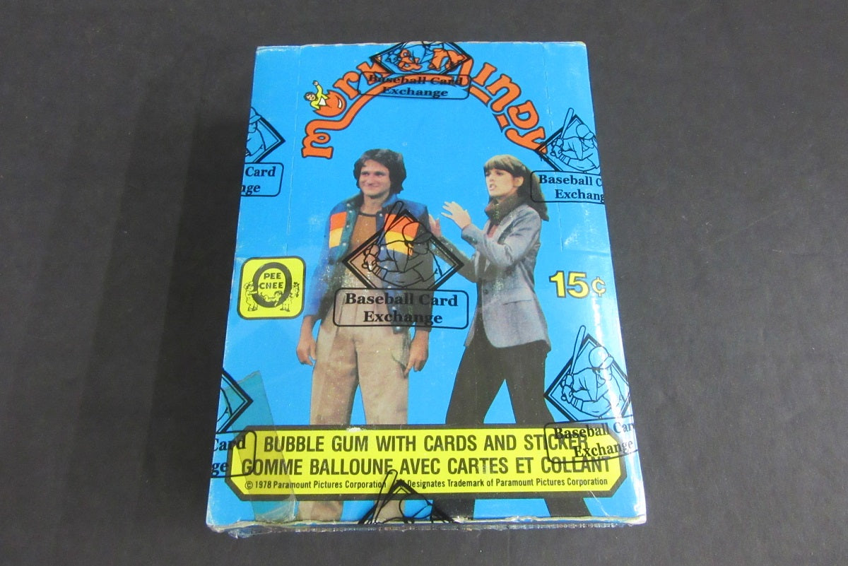 1978 OPC O-Pee-Chee Mork & Mindy Unopened Wax Box (BBCE)