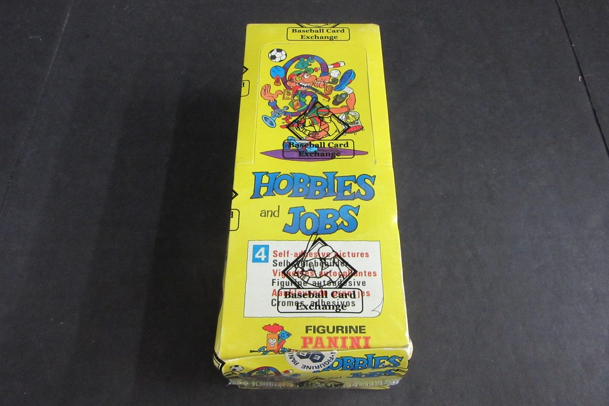 1975 Panini Hobbies and Jobs Unopened Stickers Box (BBCE)