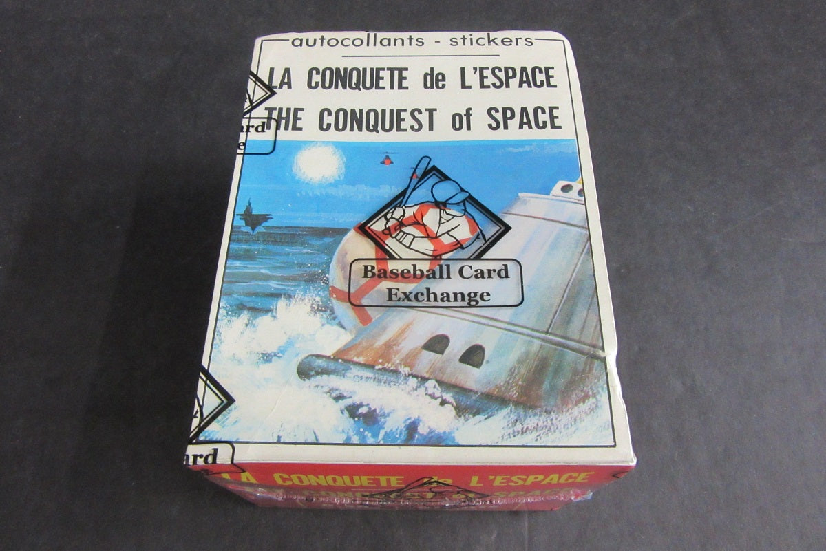 1980 Prodifu Conquest Of Space Unopened Stickers Box (BBCE)