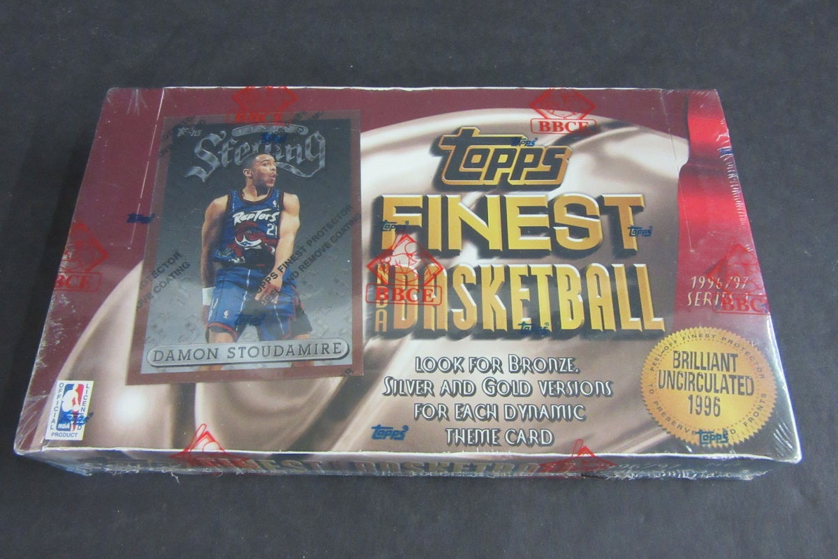 1996/97 Topps Finest Basketball Series 1 Box (Hobby) (BBCE)