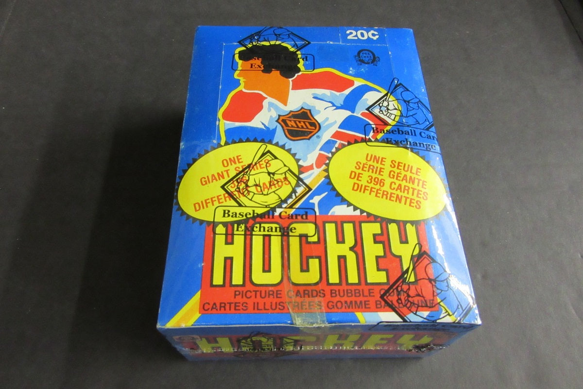 1980/81 OPC O-Pee-Chee Hockey Unopened Wax Box (BBCE) (X1072)