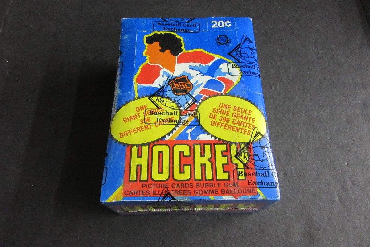 1980/81 OPC O-Pee-Chee Hockey Unopened Wax Box (FASC) (X1059)