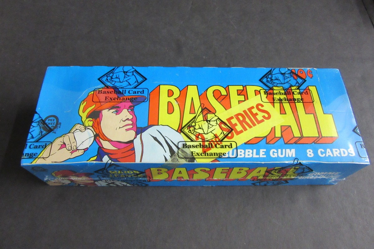 1972 OPC O-Pee-Chee Baseball Series 2 Unopened Wax Box (Tape) (BBCE) (A10344)