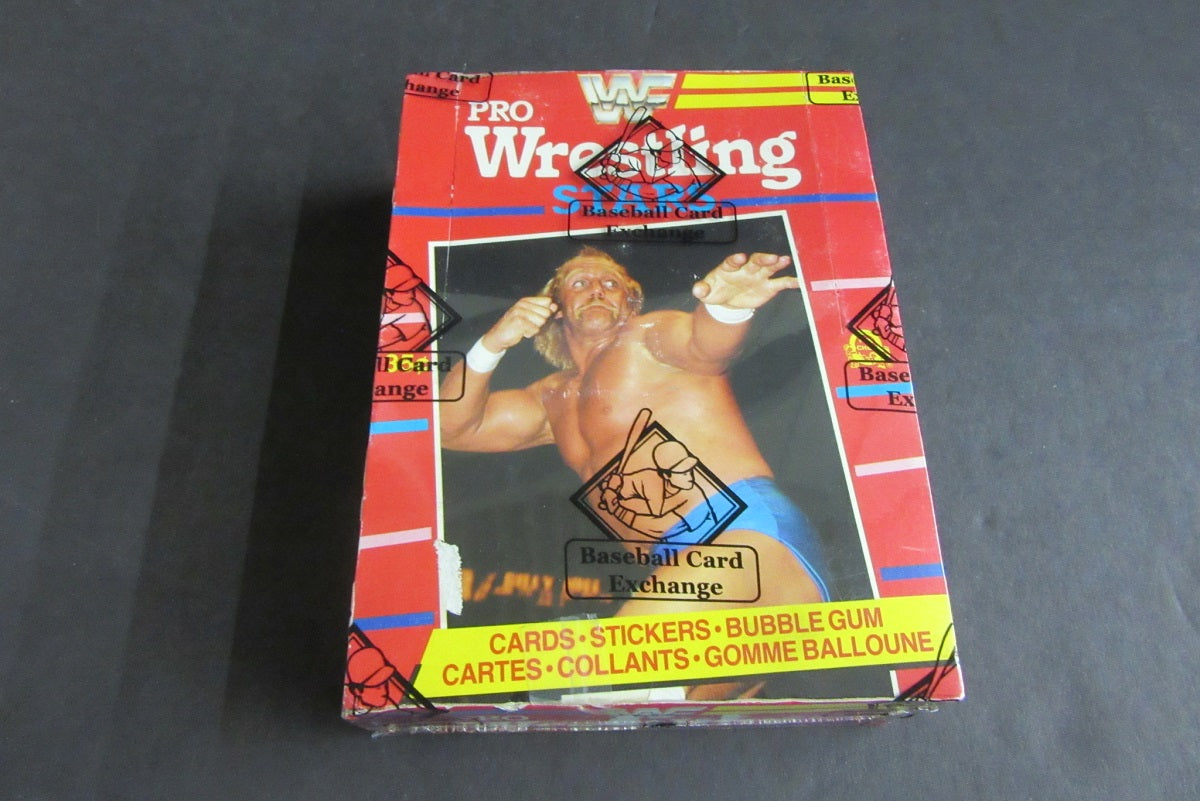 1985 OPC O-Pee-Chee WWF Pro Wrestling Stars Unopened Series 1 Wax Box (BBCE) (X1035)