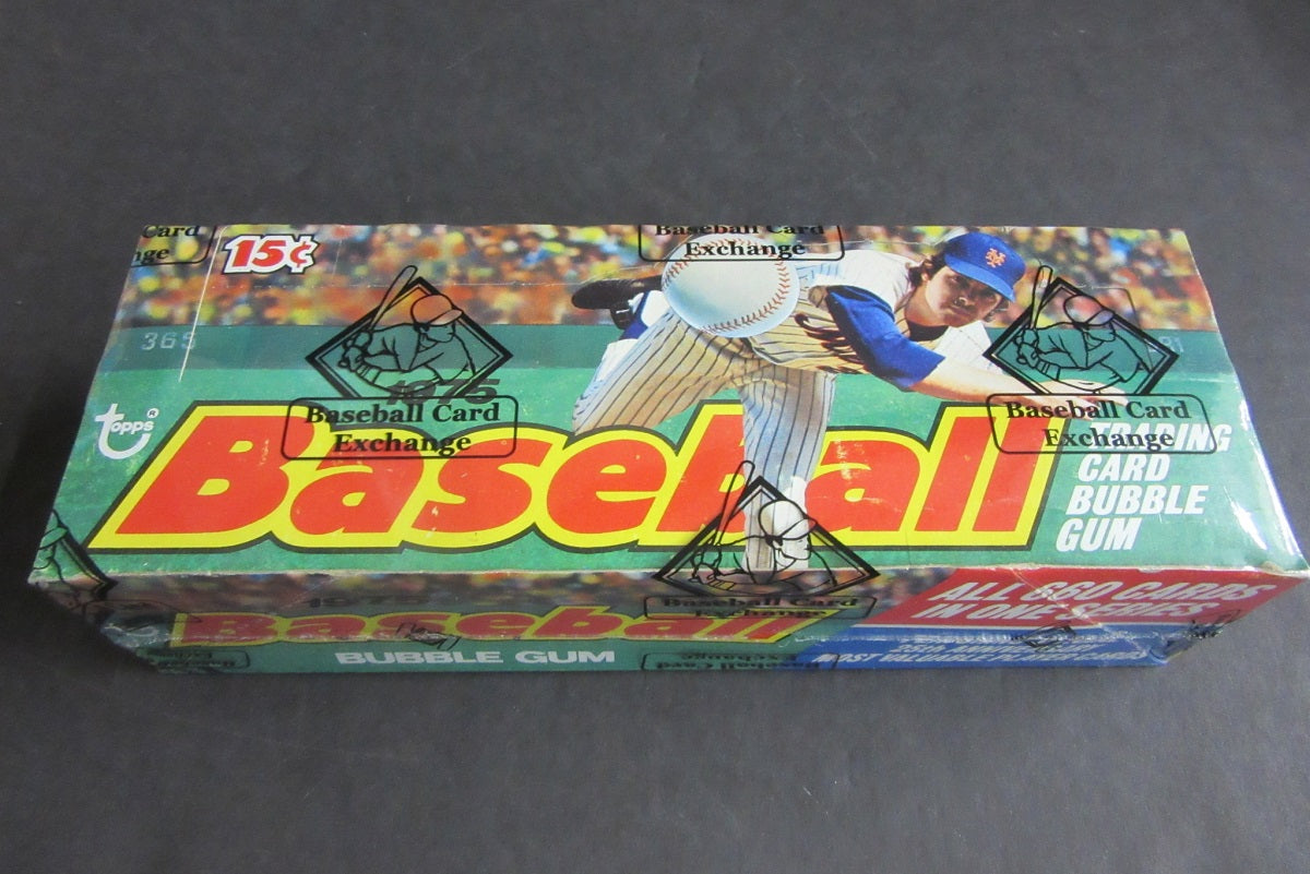 1975 Topps Baseball Unopened Mini Wax Box (BBCE) (X0951)